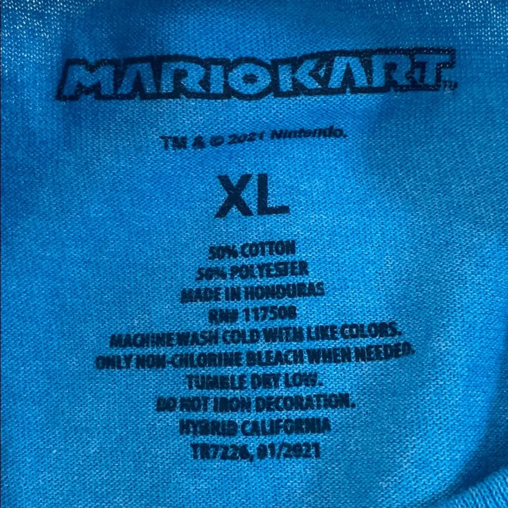 NWOT Mario Kart Kid’s T-shirt Size XL - Picture 5 of 5